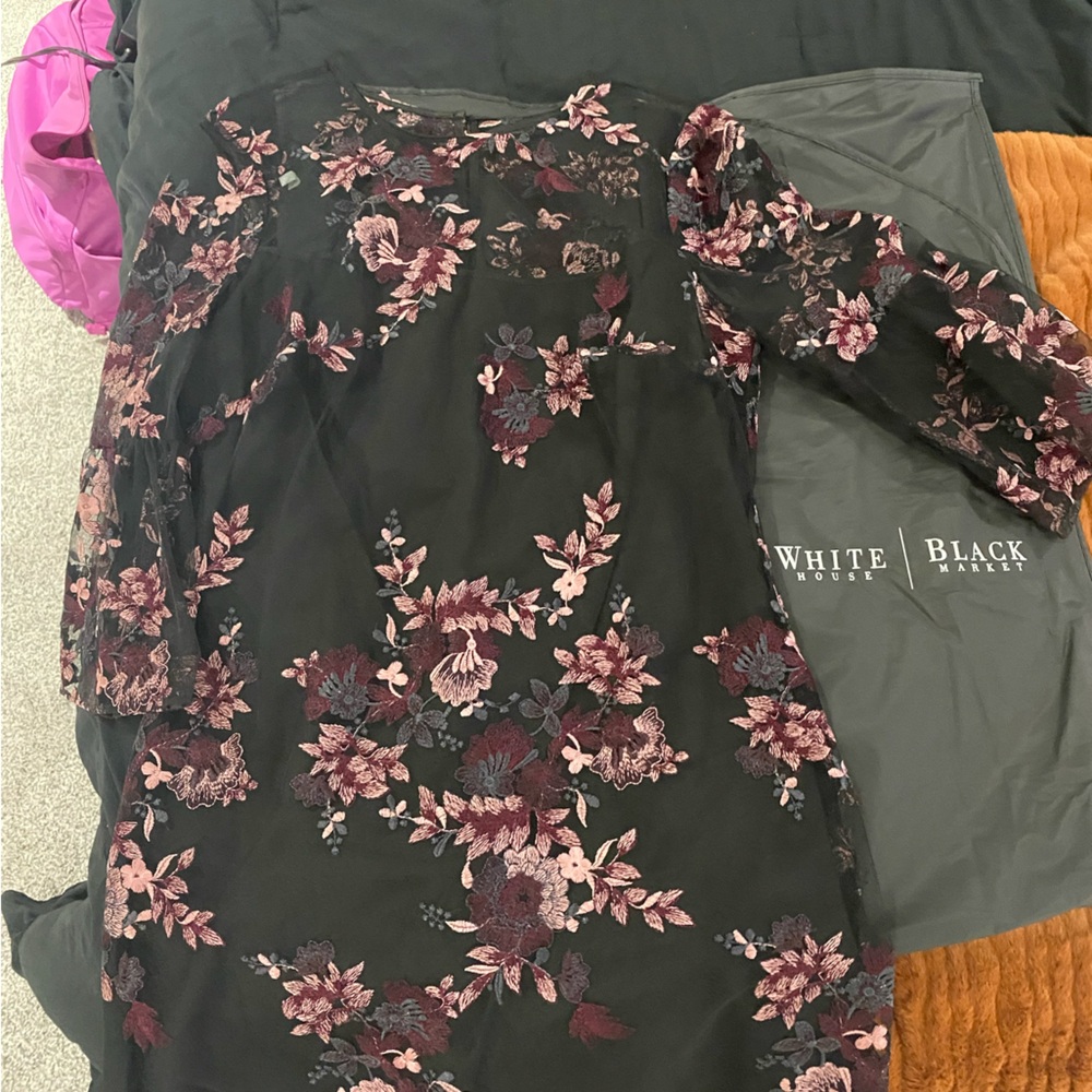 White House Black Market Floral Dress